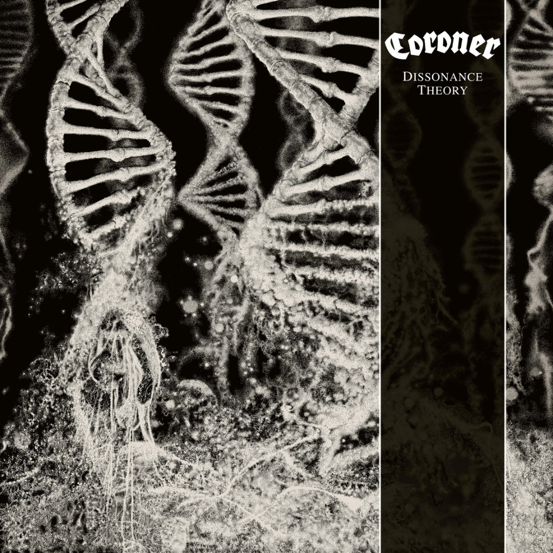 Coroner's "Dissonance Theory" album cover